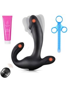 Männlicher G-Punkt-Vibrator Prostata-Massager Anal-Sex-Spielzeug mit Anal-Dusche für Männer