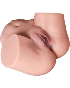 21,5 Pfund Sexpuppe, realistische Hautstruktur, weicher großer Arsch und Muschi, mit 2 Löchern, tieferer Vagina und engem Anal