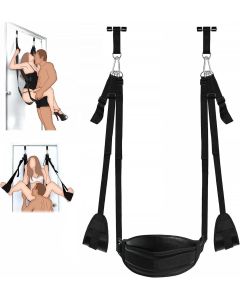 BDSM Sex Swing für Paare, Heavy Duty 360 Grad Spinning mit hängenden Apparat und verstellbare Slings Pads
