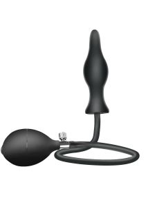 Wasserdichtes Silikon Aufblasbarer Anal Butt Plug Sexspielzeug für männliche Anfänger