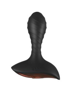 Smooth Silicon Anal Vibrator Butt Plug Sexspielzeug mit 10 kraftvollen Vibrationsmustern