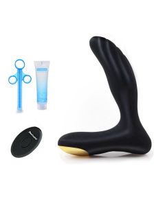 2 leistungsstarke Motoren männliche vibrierende Prostata Massager Sex-Spielzeug für Anfänger