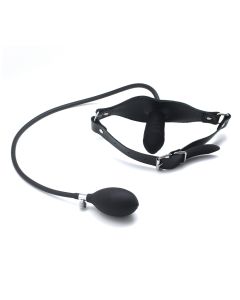 SM Aufblasbare Bondage Dildo Gag Sexspielzeug für Frau