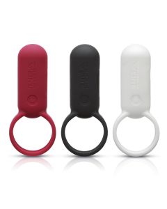Schwarz Karmin Weiß USB Aufladung Wasserdicht Leise Vibration Ring