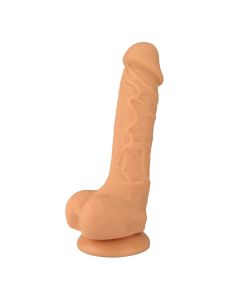 Flesh Cock 8" Premium Silikon Soft Skin Realistischer Saugnapf Dildo