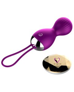 FOX Silikon Kegel Bälle Vaginal straffe Übung Wireless Remote Vibrator für Frauen
