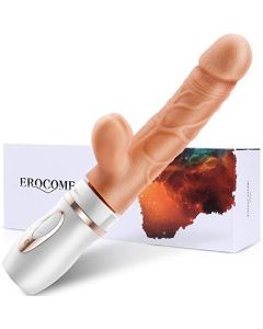 Großer kraftvoller schiebender Vibrator Dildo