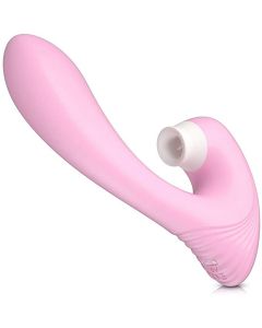 Klitoris-Saugvibrator 3 in 1 mit 10 Leck- 9 Vibrationsmodi Wasserdicht Wiederaufladbar