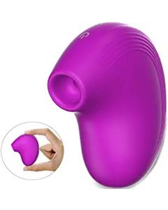 Klitoris-Saugvibrator Wiederaufladbar G Spot Silikon Vagina Mini Leise Klitoris Nippel Stimulator