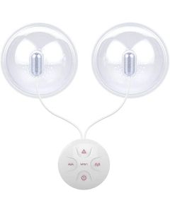 Multifunktionale saugen Brust lecken Nippel Vibrator freihändig USB wiederaufladbar