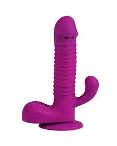 Wasserdichter Silikon G-Punkt Dildo Vibrator