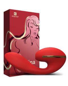Kisstoy G-Punkt Sexspielzeug Orgasmus saugen und lecken Klitoris Vagina Vibrator
