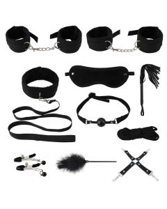 Erotik SM10 Stück Set Adult Sex Toys Bundle Bondage Training Handschellen