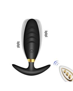 Analvibrator für Frauen Männer Butt Plug Prostata Massager Wireless Remote Control