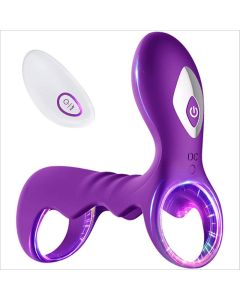 Männer Schloss feine Vibration Ring Sexspielzeuge Erwachsenes Paar Sexspielzeuge