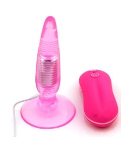 Sexspielzeug Jelly Vibration Analkugeln Fernbedienung Butt Plug für Paar Sex Produkte