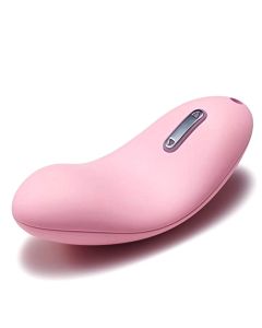 SVAKOM Echo Mini Klitoris Stimulator Massager Vibratoren Flüsterleise für Frauen(Blass) 