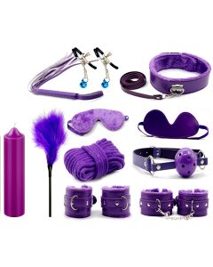 11 Pcs BDSM Toys Leder Bondage Sets Restraint Kits für Paare