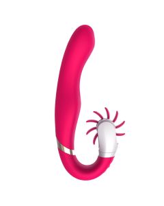 10 Geschwindigkeiten Stummschaltung Rotation Zunge lecken Vibratoren Sexspielzeug für Frauen