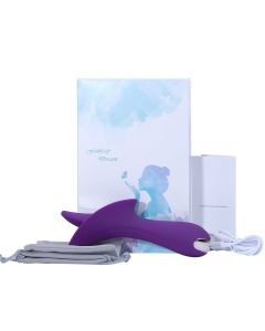 Leistungsstarker wasserdichter Silikon-Vibrator zur Stimulation des G-Punkts