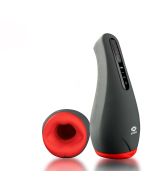Männliche Masturbator Silikon automatische Heizung Saugen Oralsex Tasse